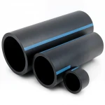 NPF HDPE Pipes for High Pressure Water Networks   Pressure 10 Bar Outside Diameter 140 mm Thickness 6.7 mm Color Black