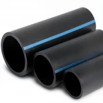 أنابيب HDPE الوطني لشبكات المياه ذات الضغط العالي  ضغط 10 بار قطر خارجي 160 مم سمك 7.7 مم لون اسود