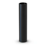 Al-Jawdah HDPE Pipes Nominal Pressure 20 Bar Outside Diameter 125 mm Thickness 20.8 mm Black