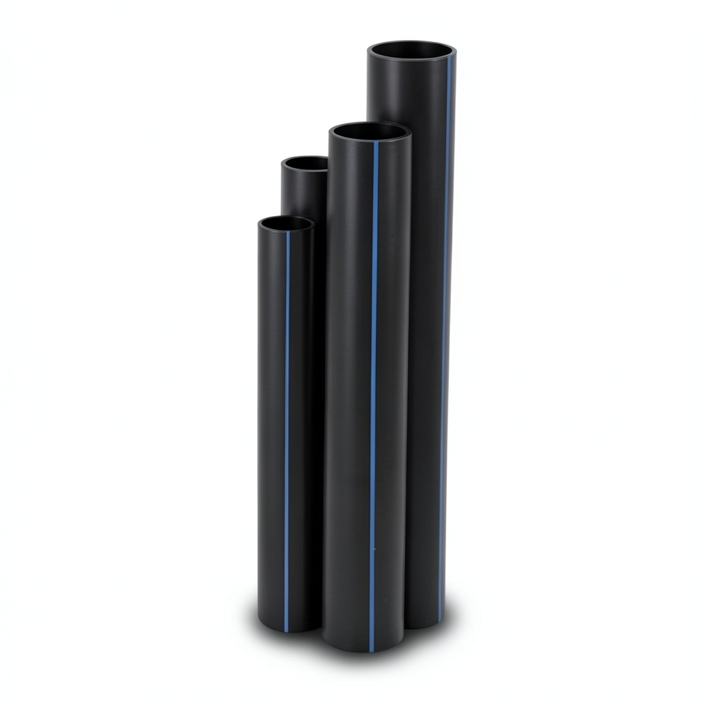 Al-Jawdah HDPE Pipes SDR 5 Outside Diameter 16 mm Thickness 3.6 mm Black