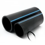 أنابيب HDPE الوطني لشبكات المياه ذات الضغط العالي  ضغط 10 بار قطر خارجي 280 مم سمك 13.4 مم لون اسود