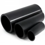 أنابيب HDPE الوطني لشبكات المياه ذات الضغط العالي  ضغط 10 بار قطر خارجي 355 مم سمك 16.9 مم لون اسود