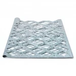 Galvanized Steel Expanded Metal Mesh  [Mazyoon] Thickness 2.7 mm Width 1.22 M Length 7 meter | Bait Al Tatawor Factory