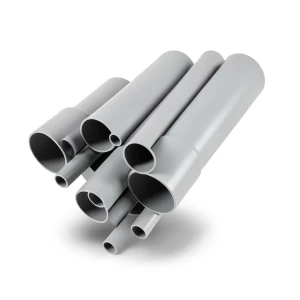 مواسير UPVC قطر خارجي 280 مم سمك 5.5 مم لون رمادي