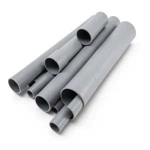 UPVC Pipes Outside Diameter 280 mm Thickness 5.5 mm Gray Color