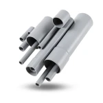 مواسير UPVC مقاس ¾ إنش سمك 1.52 مم لون رمادي