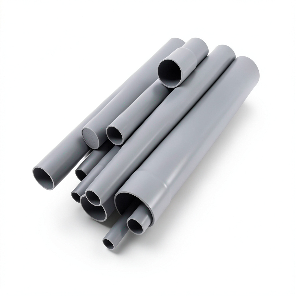 UPVC Pipes Size 1 ¼ inch Thickness 1.78 mm Gray, EPT Electrical