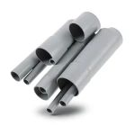 مواسير UPVC مقاس 1 إنش سمك 1.52 مم لون رمادي