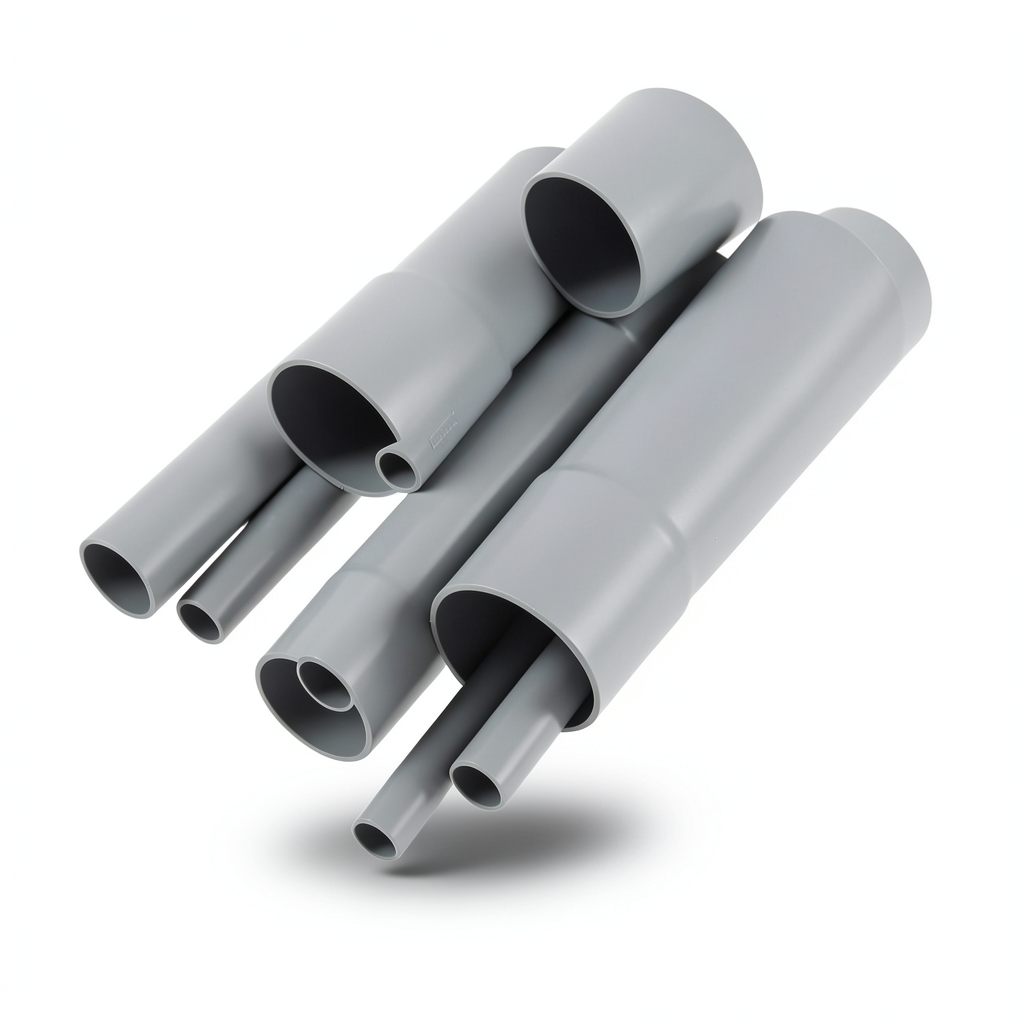 UPVC Pipes Size 1 Inch Thickness 1.52 mm Gray Color