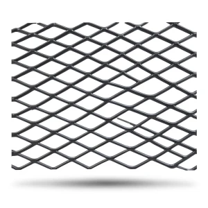 Hot Rolled Black Steel Expanded Metal Mesh Khaleeji 3 mm Thickness 1.22m Width 7m Length