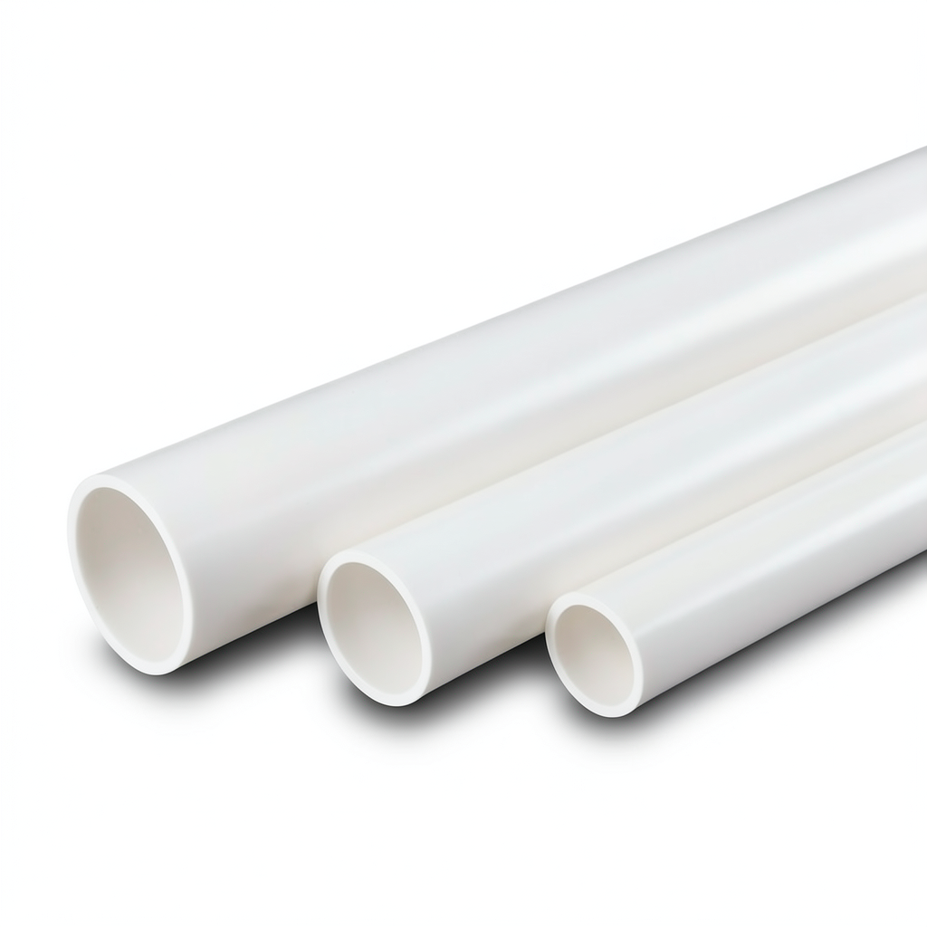 UPVC Pipes Schedule 40 Size 4 inch Thickness 6.02 mm White