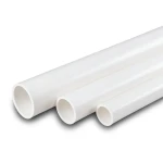 مواسير UPVC جدول 80 مقاس 0.75 أنش قطر خارجي 26.67 مم سمك 3.91 مم أبيض