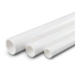 مواسير UPVC جدول 80 قطر خارجي 33.40 مم سمك 4.55 مم أبيض