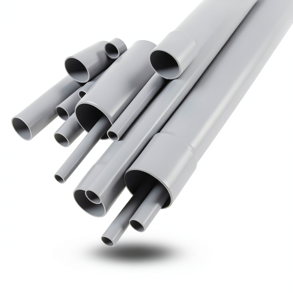 UPVC Pipes Size 2 ½ Inch Thickness 2.79 mm Gray Color