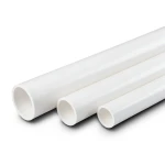 أنابيب UPVC جدول 40 مقاس 5 إنش سمك 6.55 مم أبيض