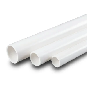 أنابيب UPVC جدول 40 مقاس 6 إنش سمك 7.11 مم أبيض