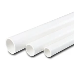 مواسير UPVC جدول 80 قطر خارجي 21.34 مم سمك 3.73 مم أبيض
