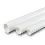 مواسير UPVC جدول 80 مقاس 0.75 أنش قطر خارجي 26.67 مم سمك 3.91 مم أبيض