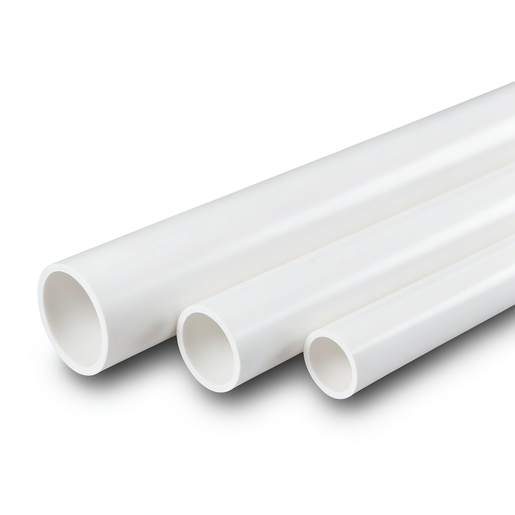 UPVC Pipes Schedule 80 0.75 inch, Diameter 26.67 mm, Thickness 3.91 mm, White