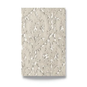Classic Wallpaper Length 10m, Width 0.70m, Beige Color, Model 15058