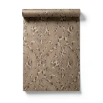Classic Wallpaper Length 10m, Width 0.70m, Brown Color, Model 15062