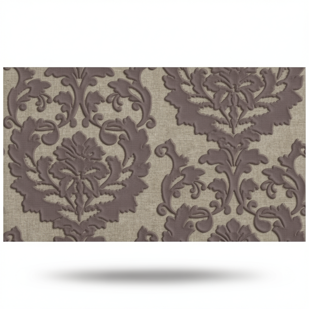Classic Wallpaper Dark Beige, Size 10m x 1.06m, Model 38025