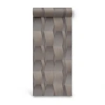 Geometric Wall Decoration 10m x 0.53m Brown Color, Model 10046-30