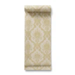 Classic Wallpaper Length 10m, Width 0.53m, Beige Color, Model Z21747