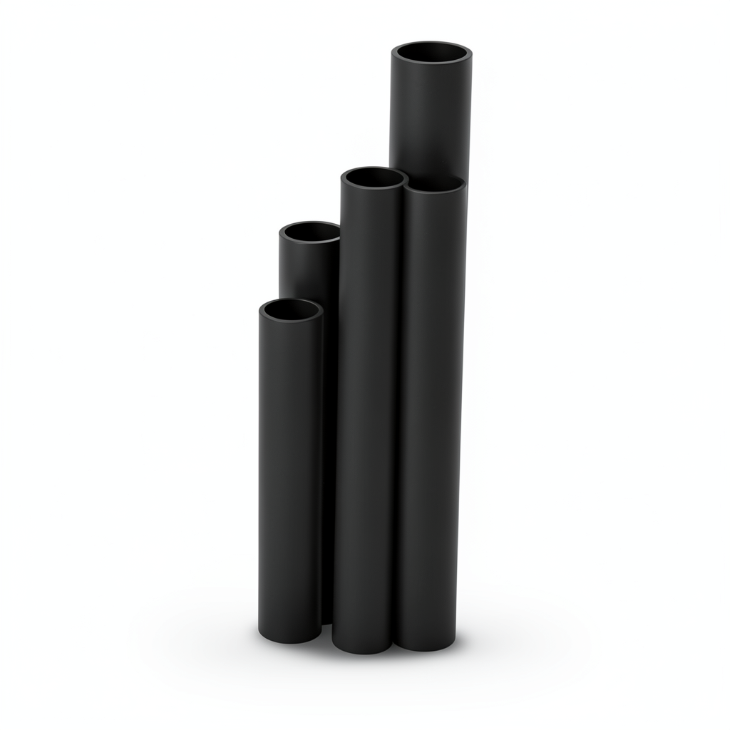 HDPE Pipes SDR 5 Outside Diameter 20 mm Thickness 4.1 mm Black