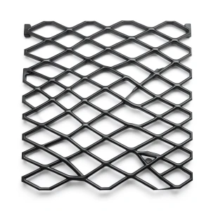 Hot Rolled Black Steel Expanded Metal Mesh Khaleeji 5.8 mm Thick 1.22m Width 3m Length
