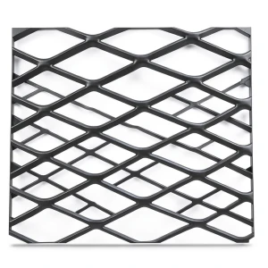 Hot Rolled Black Steel Expanded Metal Mesh Khaleeji 4.8 mm Thickness 1.22 m Width 1 m Length