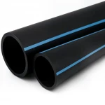 مواسير HDPE الوطني لشبكات المياه ذات الضغط العالي  ضغط 16  بار قطر خارجي 250 مم سمك 18.6 مم لون اسود
