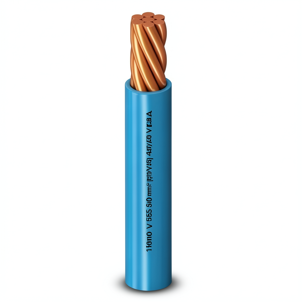 Stranded Copper Single Electrical Wire 185mm2, Heat Resistant PVC Insulated, 450/750V | Al Fanar