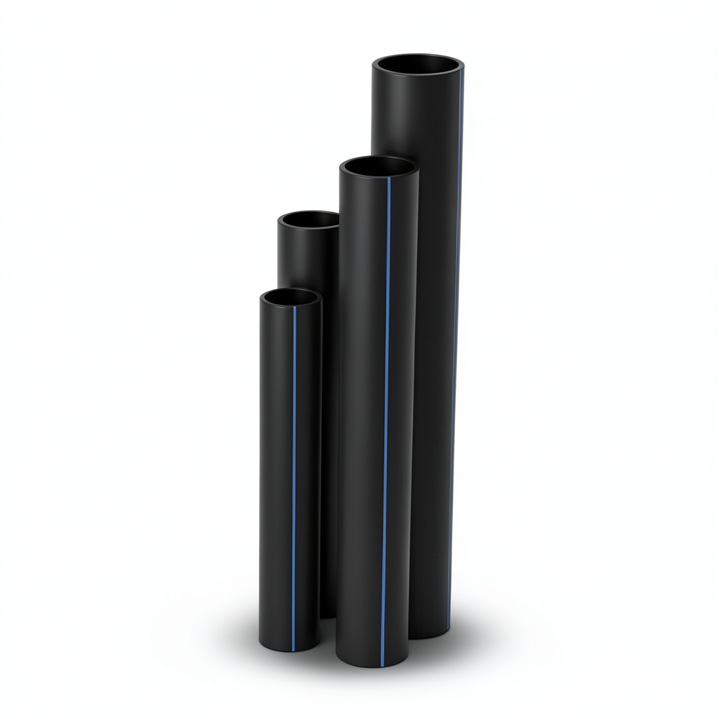 Al-Jawdah HDPE Pipes Nominal Pressure 20 Bar Outside Diameter 315 mm Thickness 52.3 mm Black