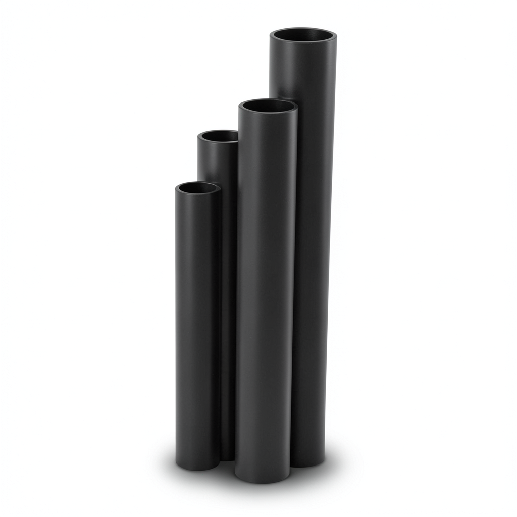HDPE Pipes Nominal Pressure 20 Bar Outside Diameter 400 mm Thickness 66.5 mm Black