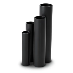 مواسير HDPE ضغط 16 بار قطر خارجي 12 مم سمك 1.8 مم لون أسود