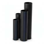 HDPE Pipes SDR 33 Outside Diameter 63 mm Thickness 2 mm Black