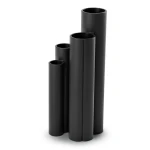 HDPE Pipes 16 Bar Pressure 20 mm Diameter 2.8 mm Thickness Black