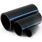 مواسير HDPE الوطني لشبكات المياه  ضغط 6 بار قطر خارجي 180 مم سمك 4.4 مم لون اسود
