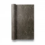 Italian Wallpaper Dark Beige Color Patterned Design, Size 10mx1.06 m, Model 81754