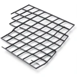 Hot Rolled Black Steel Expanded Metal Mesh Khaleeji 4.8 mm Thickness 7m Length 1.22m Width