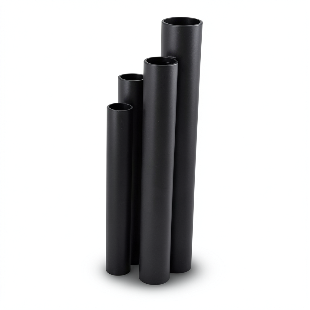 مواسير HDPE ضغط 16 بار قطر خارجي 20 مم سمك 2.8 مم لون أسود