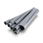 مواسير UPVC مقاس 1 إنش سمك 3.38 مم لون رمادي EPC 40