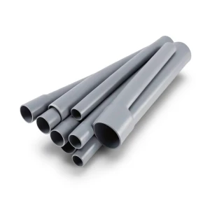 UPVC Pipes Size 1 Inch Thickness 3.38 mm Gray Color EPC 40