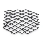 Hot Rolled Black Steel Expanded Metal Mesh Khaleeji Thickness 3.8 mm Width 1.22 m Length 7 m