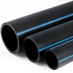 مواسير HDPE الوطني لشبكات المياه  ضغط 6 بار قطر خارجي 315 مم سمك 7.7 مم لون اسود