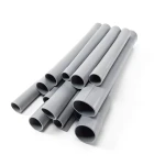 مواسير UPVC EPC 40 مقاس ½ 1 إنش سمك 3.68 مم لون رمادي