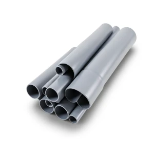 مواسير UPVC مقاس 2 إنش سمك 3.91 مم لون رمادي EPC 40