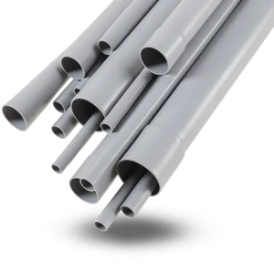 UPVC Pipes 2 Inch Thickness 3.91 mm Gray Color EPC 40