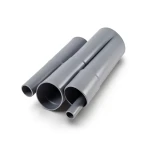 مواسير UPVC EPC 40 مقاس 3 إنش سمك 5.49 مم لون رمادي
